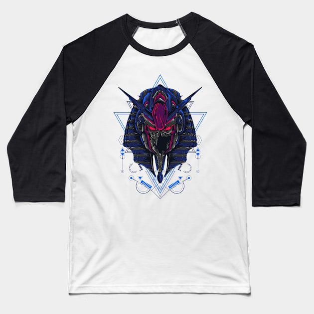 Gundam egyptian Baseball T-Shirt by Dabyong